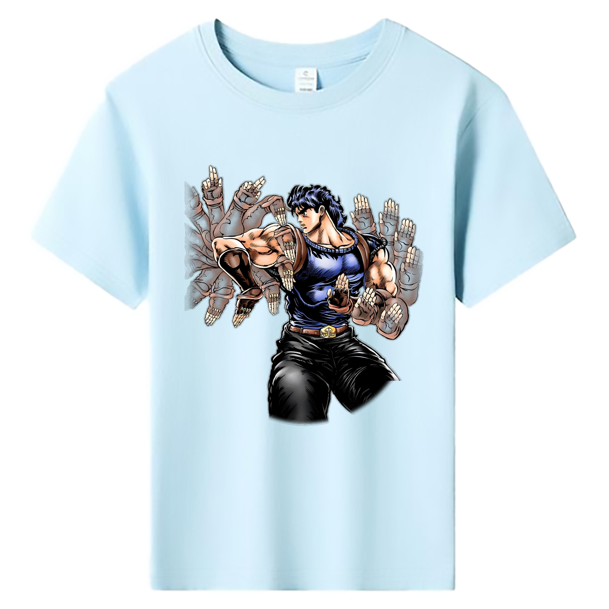 （画像用） ジョジョの奇妙な冒険 /ジョナサン?ジョースター JoJo's Bizarre Adventure Jonathan Joestar 綿100％キッズTシャツ（フロントプリント）